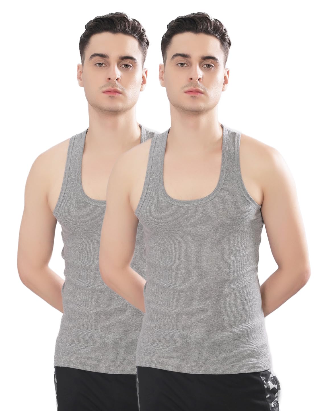 Dollar Bigboss Men's Grey Vest