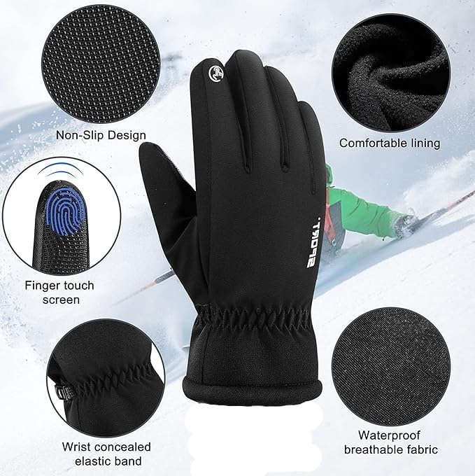 GarbGlide Waterproof Winter Gloves for Men - Image 5