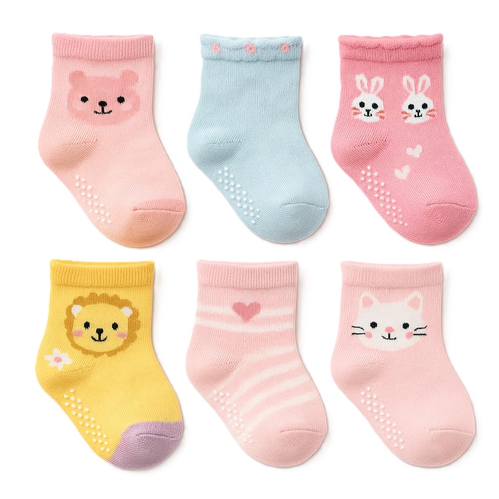 CUTEABLY Baby Organic Cotton Socks