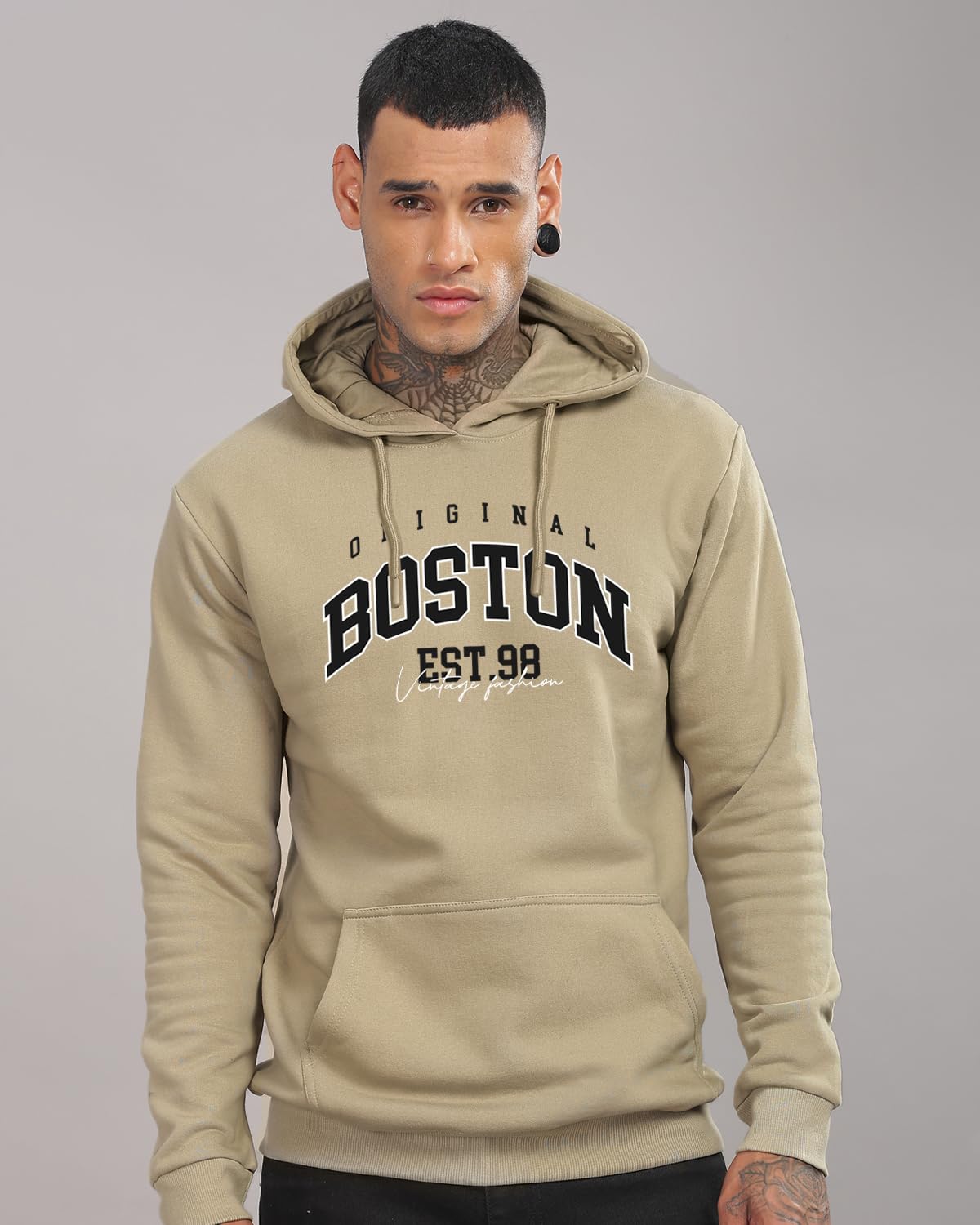 ADRO Men's Cotton Hoodie - Image 4