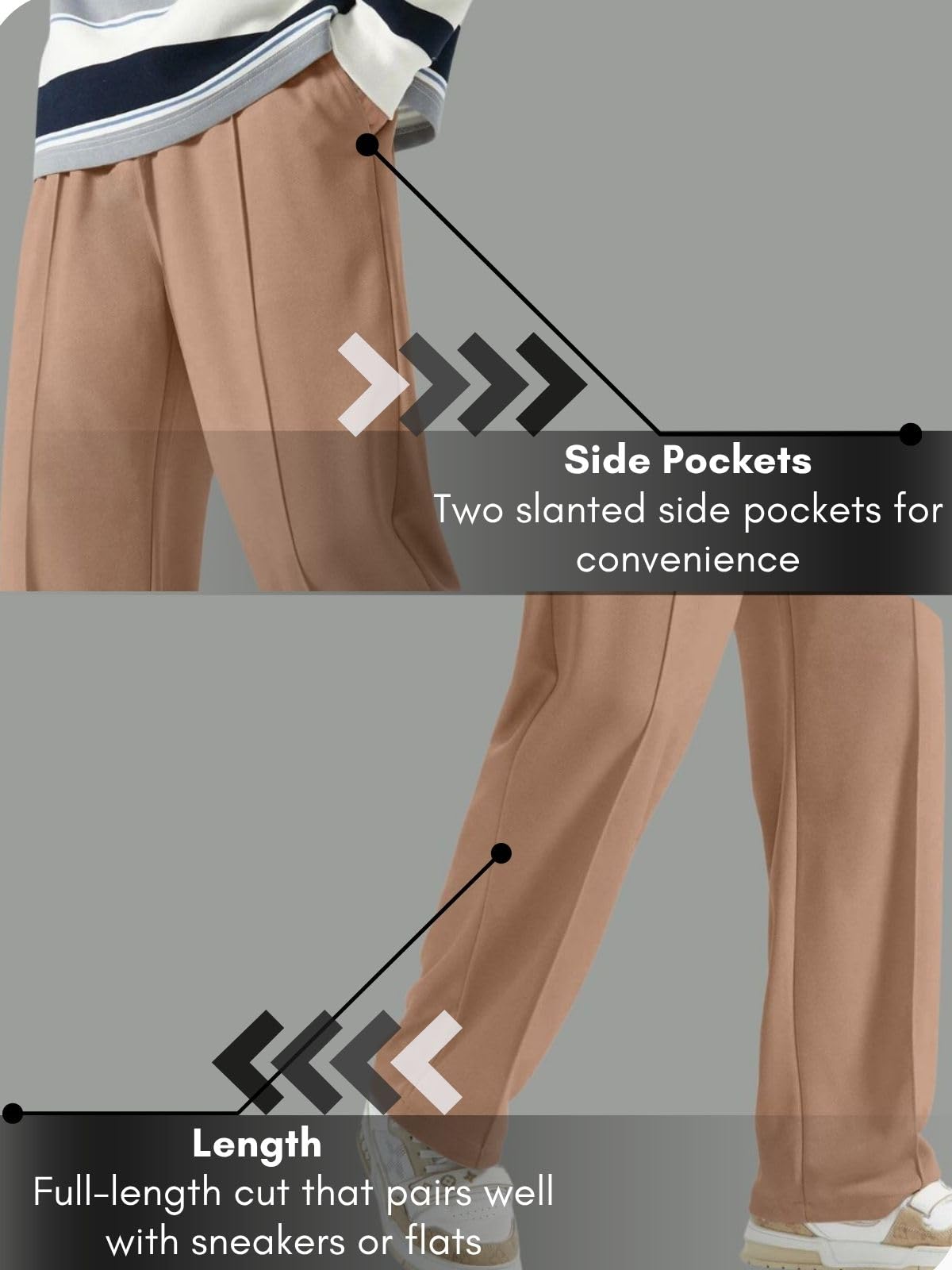 GRECIILOOKS Men Lycra Cargo Track Pants - Image 5