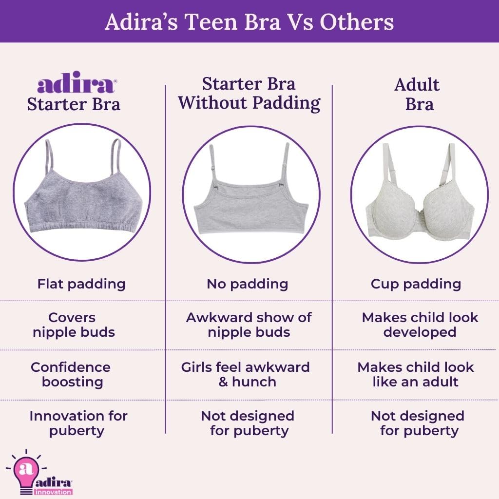 Adira Teenager Starter Bra with Flat Padding - Image 4