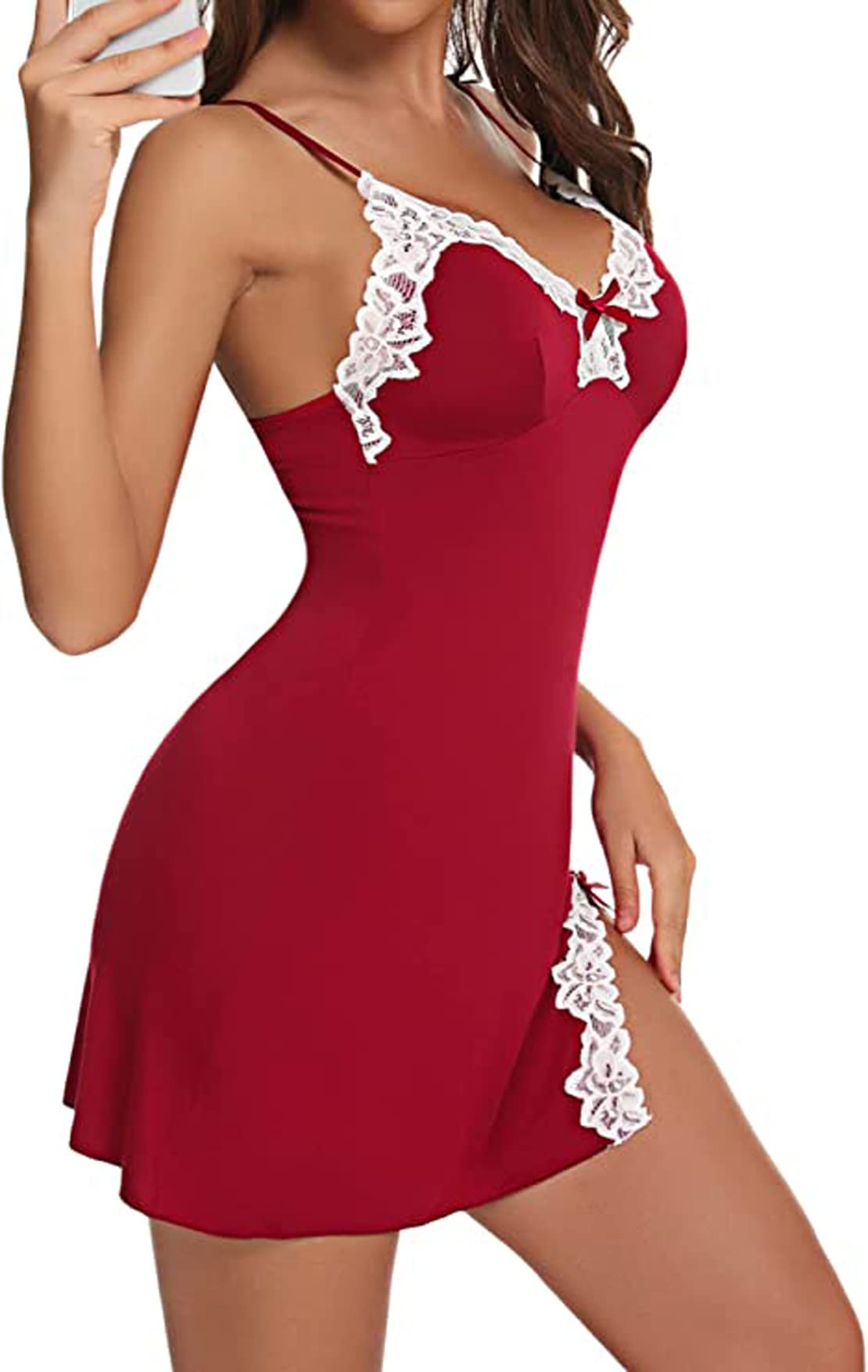 BROIDEN Women's Solid Polyester Lingerie - Image 2