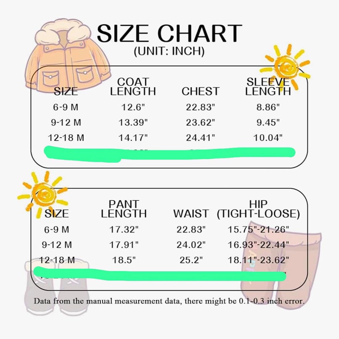 NAMAN Unisex Baby Clothing Set - Pink - Image 5