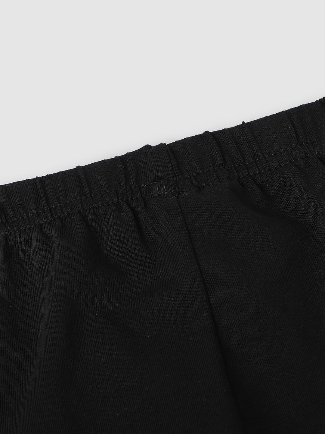 max Girls Solid Leggings - Black - Image 4