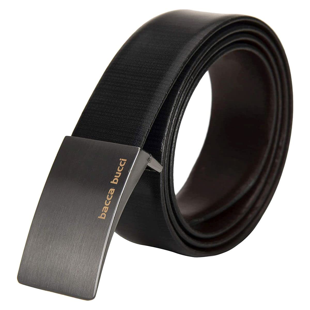 Bacca Bucci Formal Leather Belt for Men - Black & Brown