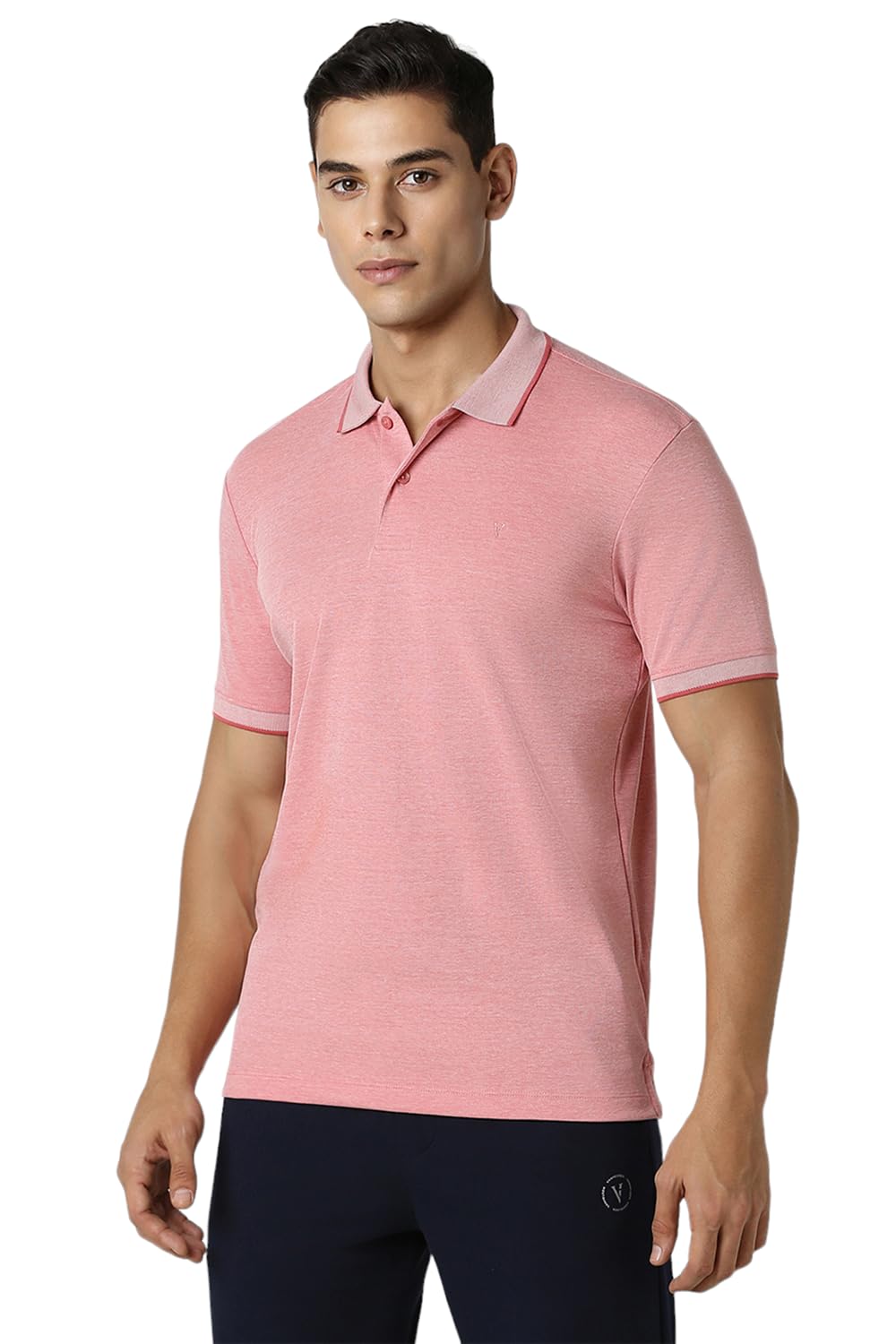Van Heusen Flex Polo Shirt for Men - Rust - Image 2