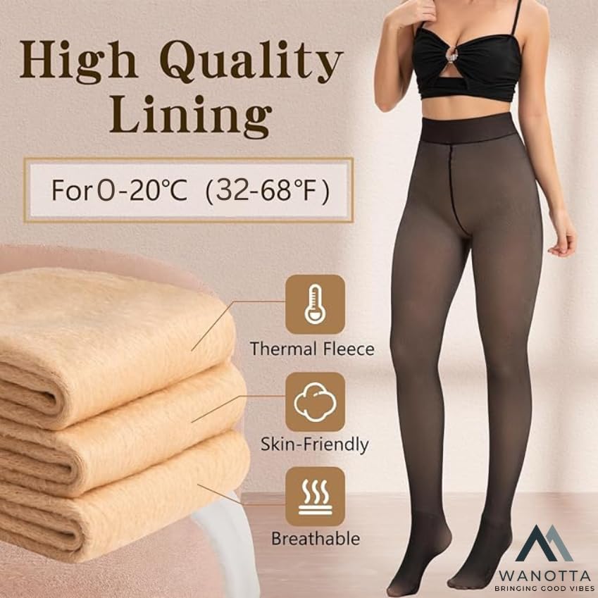 Wanotta Women Thermal Leggings - Velvet Touch - Image 4
