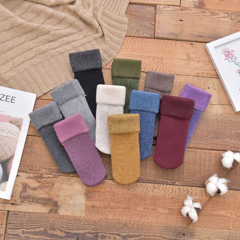 Kids Soft Warm Colorful Ankle Socks - Image 2