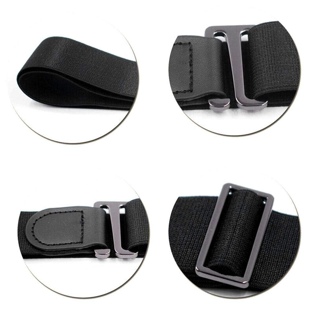 CLUB SPUNKY Unisex Shirt Stay Belt - Black - Image 3