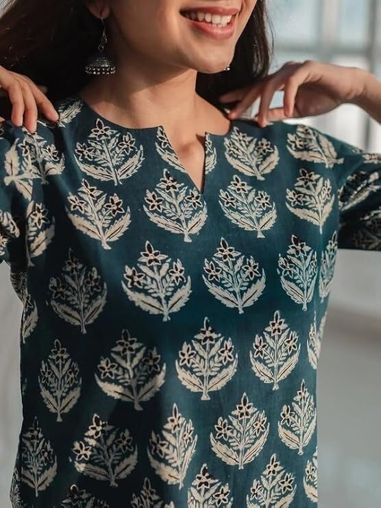 DJRJ Enterprise Women Kurti Rayon Cotton - Image 3