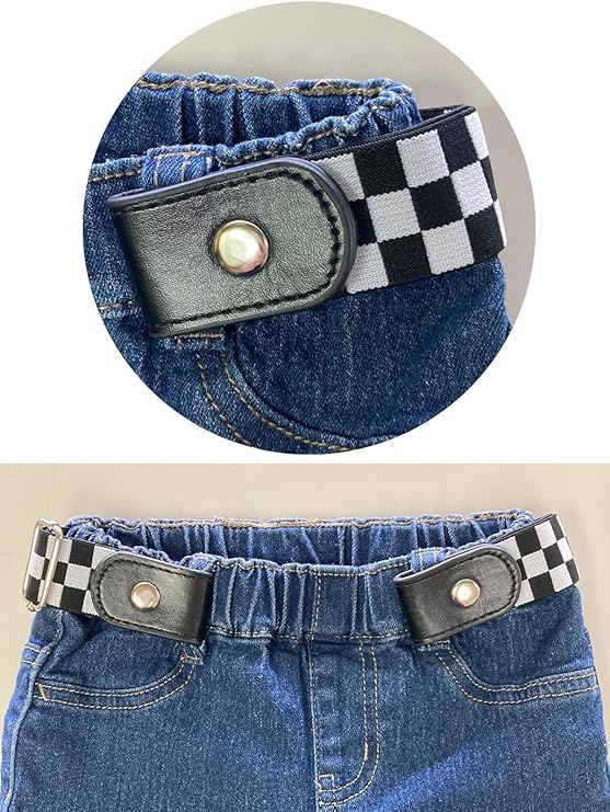 Toxen Invisible Buckle-less Jeans Belt - Image 2