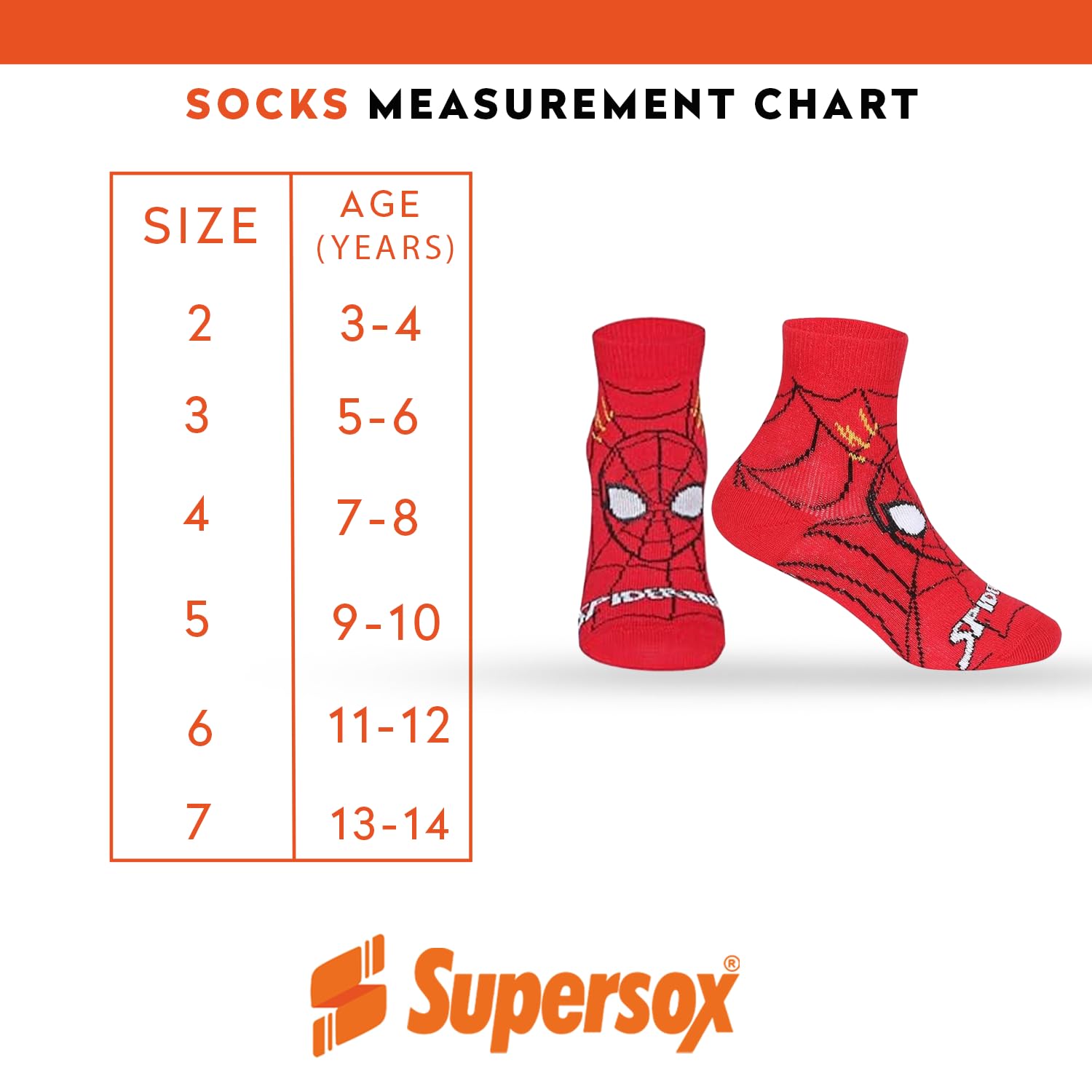 Supersox Disney Avenger Ankle Socks for Kids - Image 3
