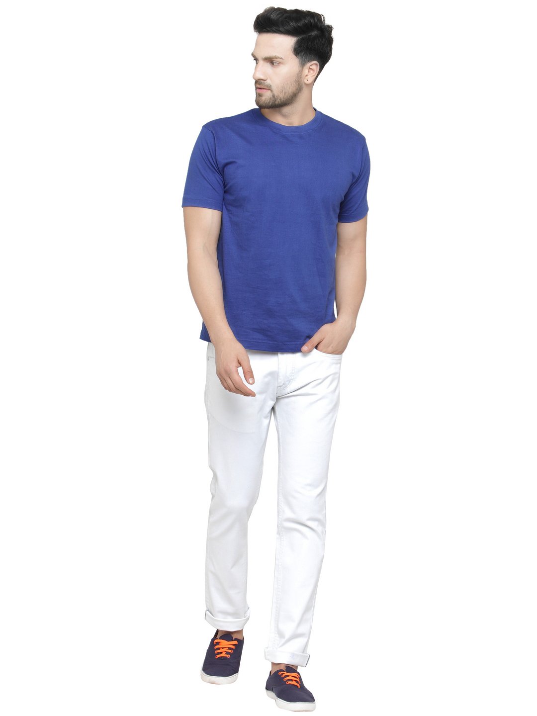 Ben Martin Men's Jeans - White Cotton Stretch - Image 4