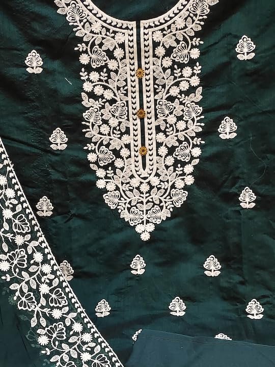 Sidhidata Women's Salwar Suit with Chanderi Dupatta - Image 4