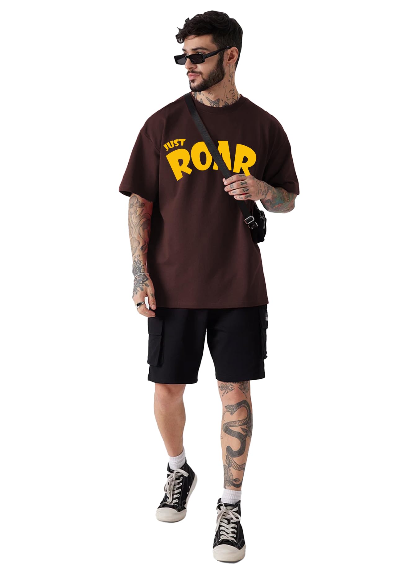 LEOTUDE Men's Oversized T-Shirt - Image 5