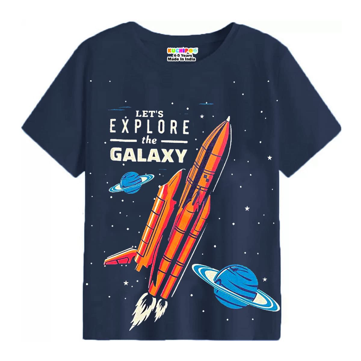 Kuchipoo Boys Cotton T-Shirt - Vibrant - Image 3