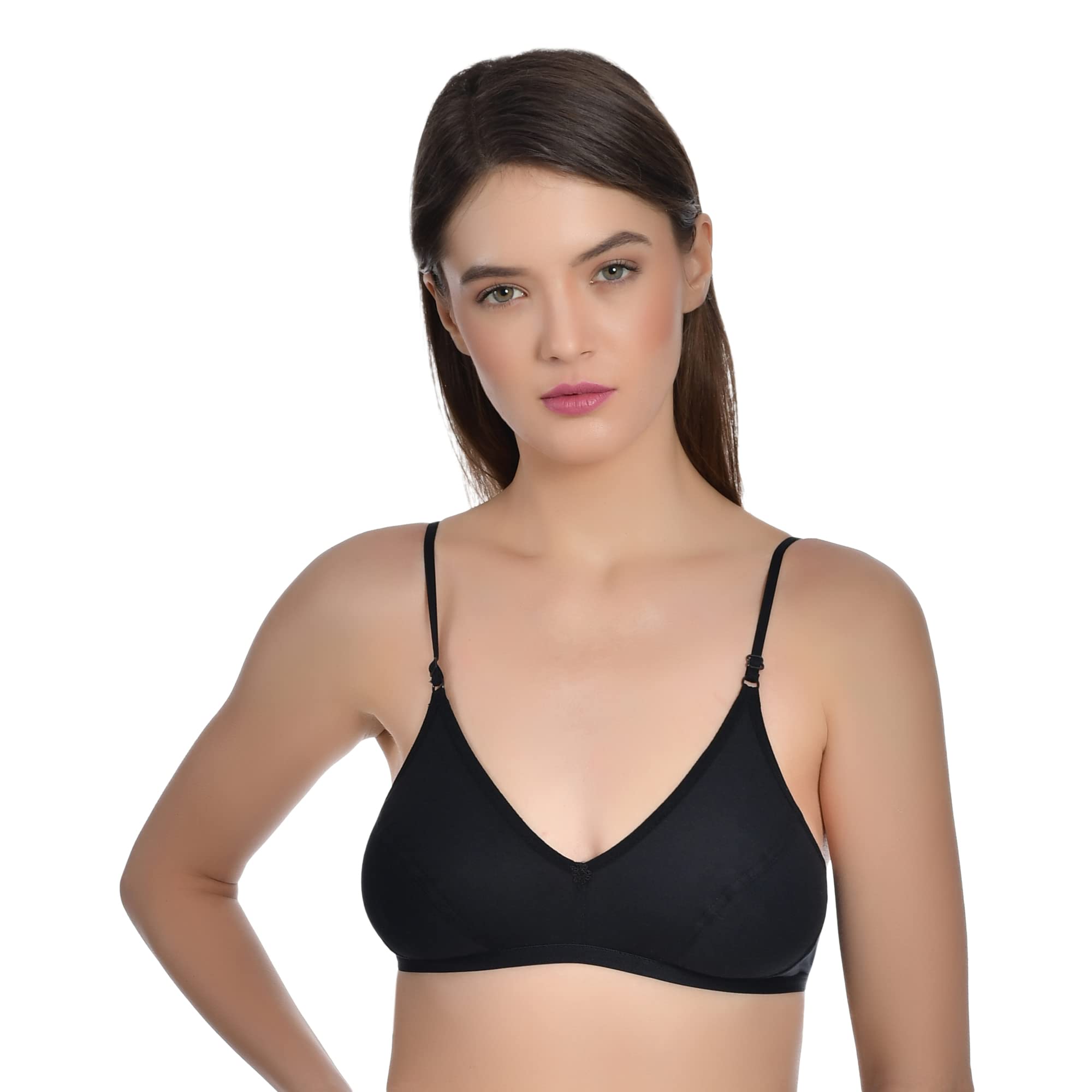 Aimly Women Cotton Non-Padded Bra - Image 4