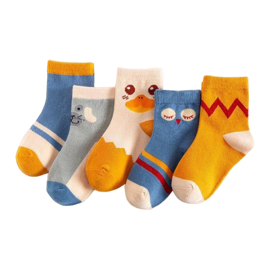 SYGA Baby Boys Calf Length Cotton Socks