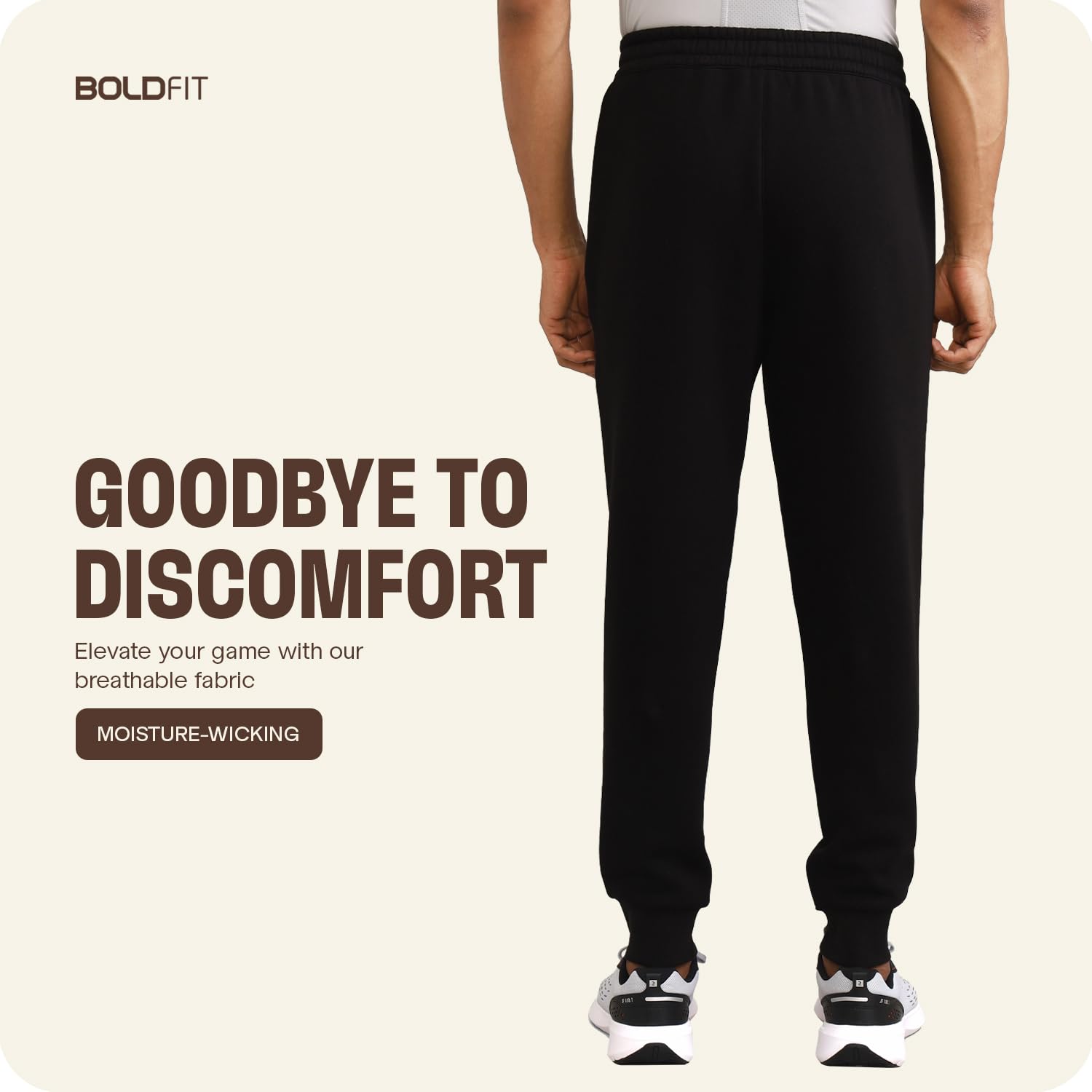 Boldfit Men's Cotton Track Pants - Image 4
