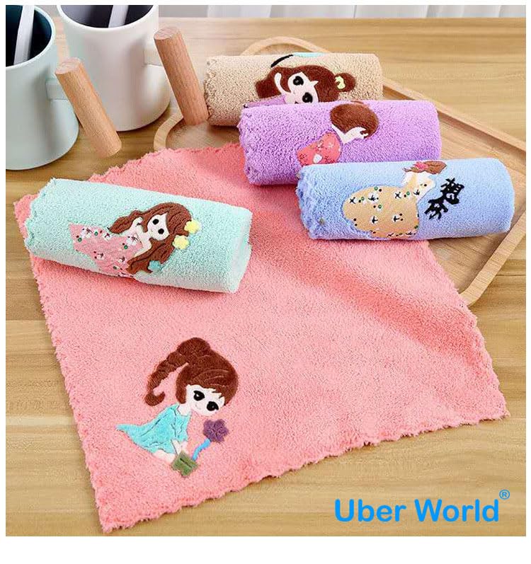 Uber World Cartoon Cotton Handkerchiefs for Women Kids & Babies - Image 2