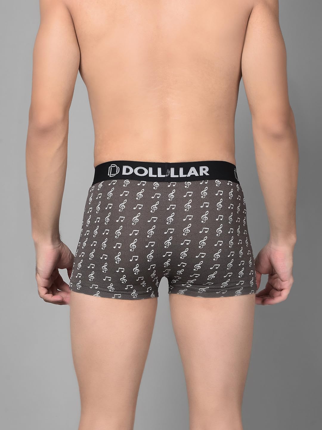 Dollar Bigboss Men's Printed Cotton Trunk - Image 4
