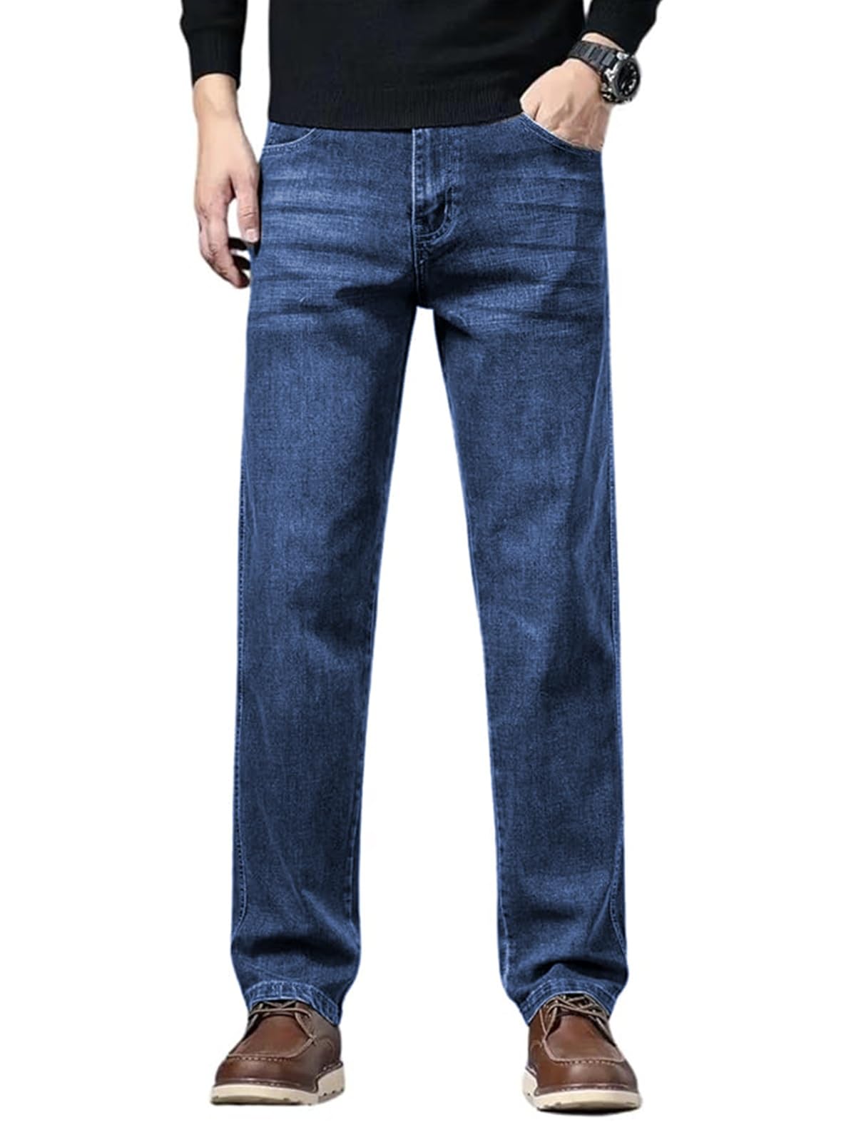Ben Martin Stretchable Jeans for Men - Dark Blue