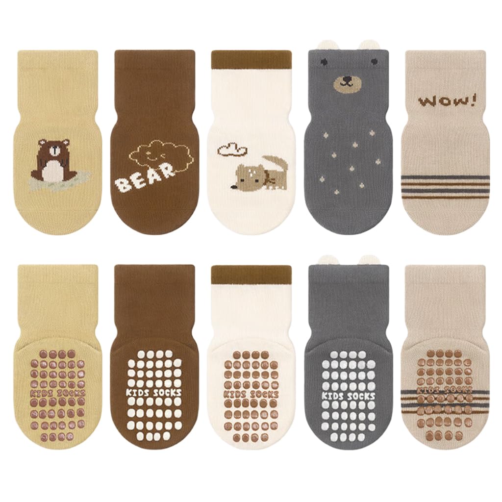 Baby Socks Set - Antislip Cartoon