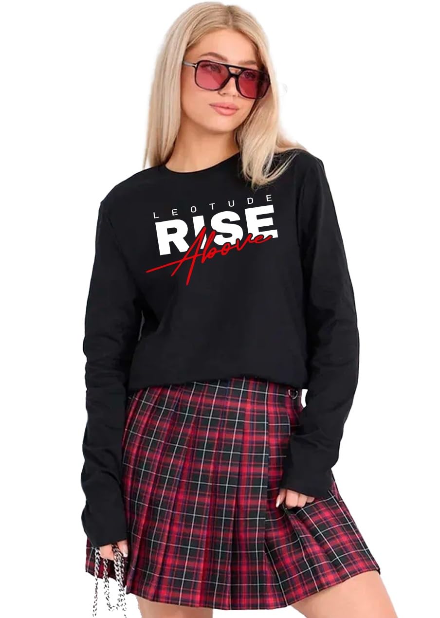 LEOTUDE Women's Oversized Boyfriend T-Shirt