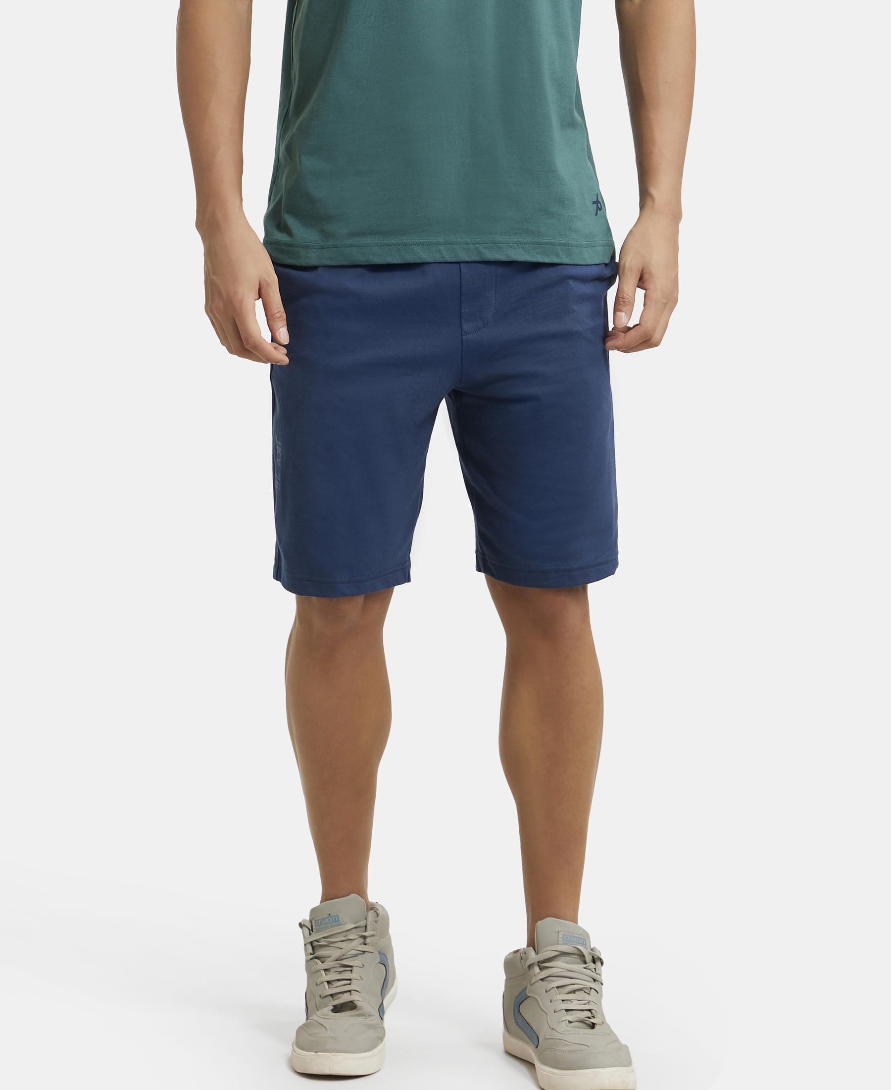 Jockey Men's Regular Shorts - Insignia Blue - Image 5