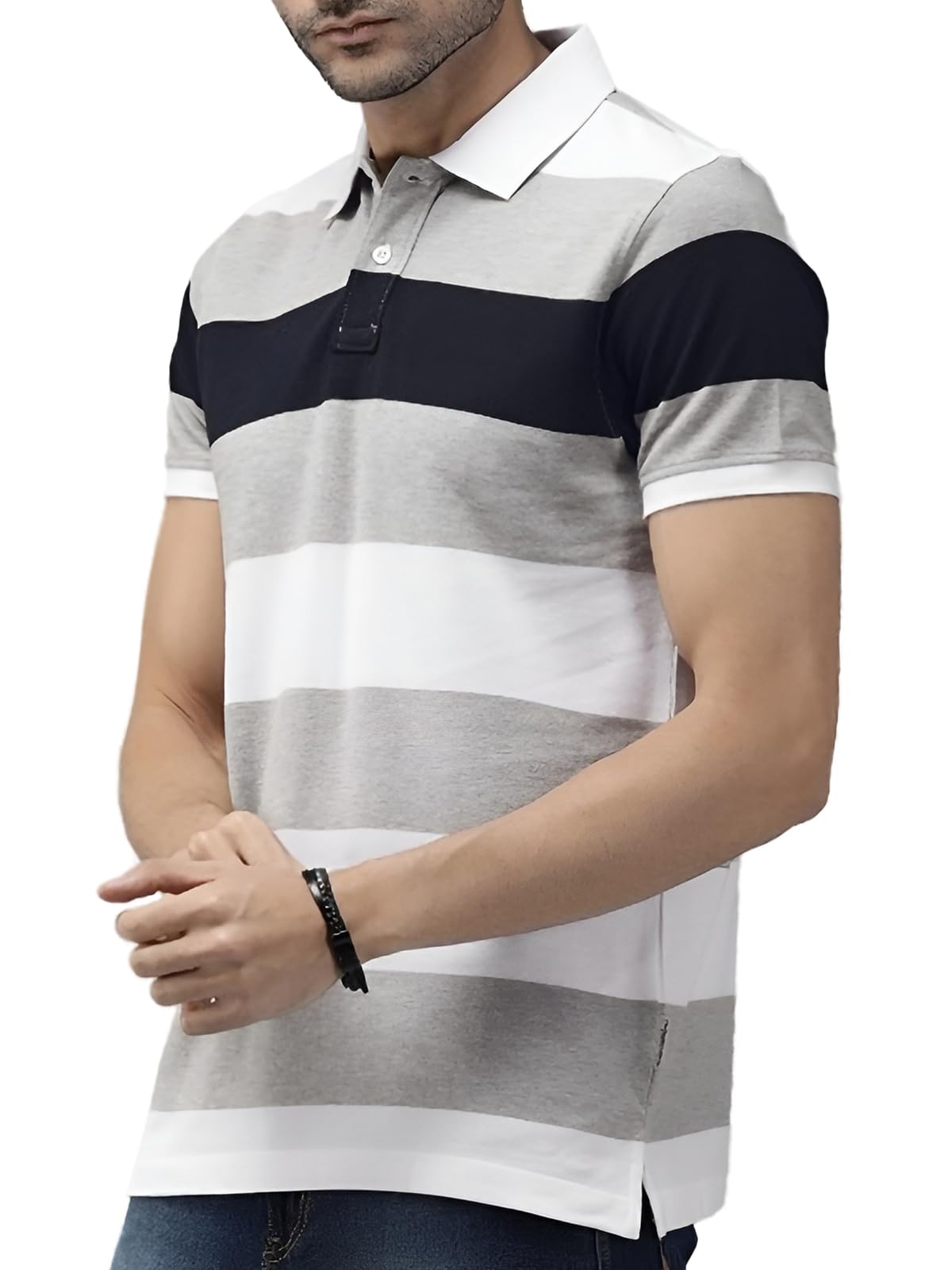 XENOVAURBAN Men's Polo T-Shirt Wrinkle Free Quick Dry