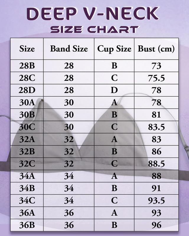 Dressably Women's Padded Non-Wired Plunge Bras - Image 2