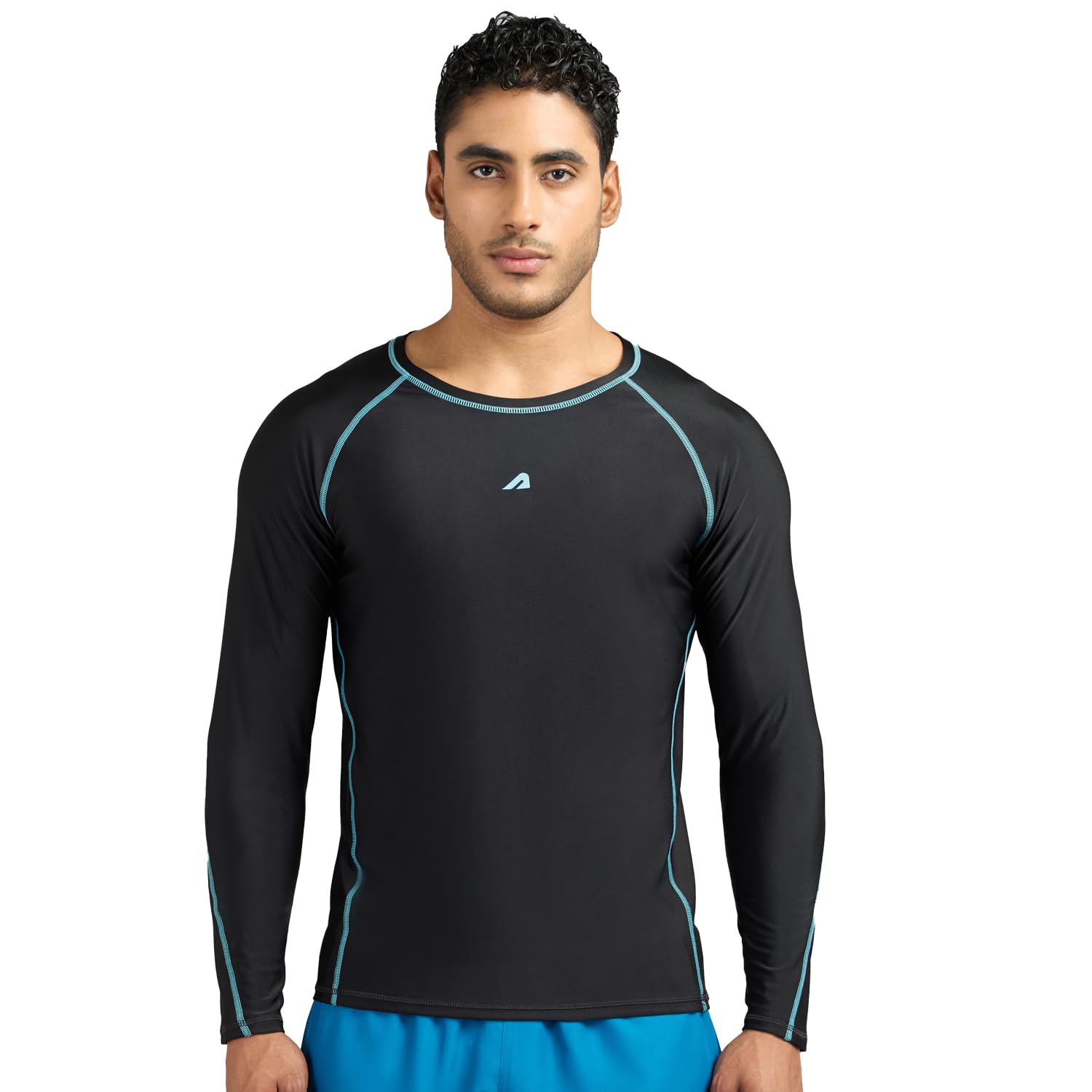 Boldfit Men's Full Sleeve Swimming Tshirt - UPF 40+