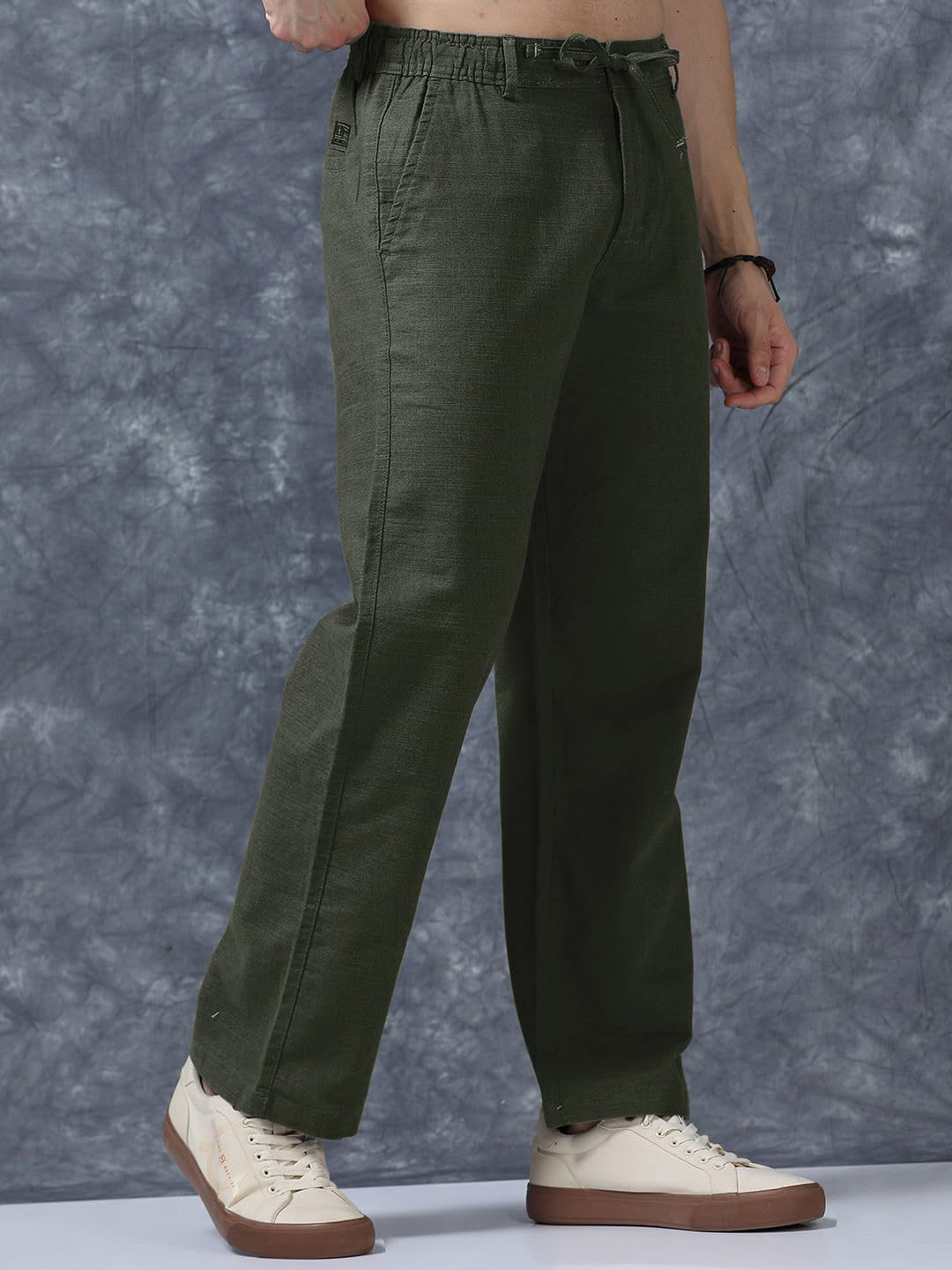 Vogaan Men Linen Cotton Trousers - Image 3