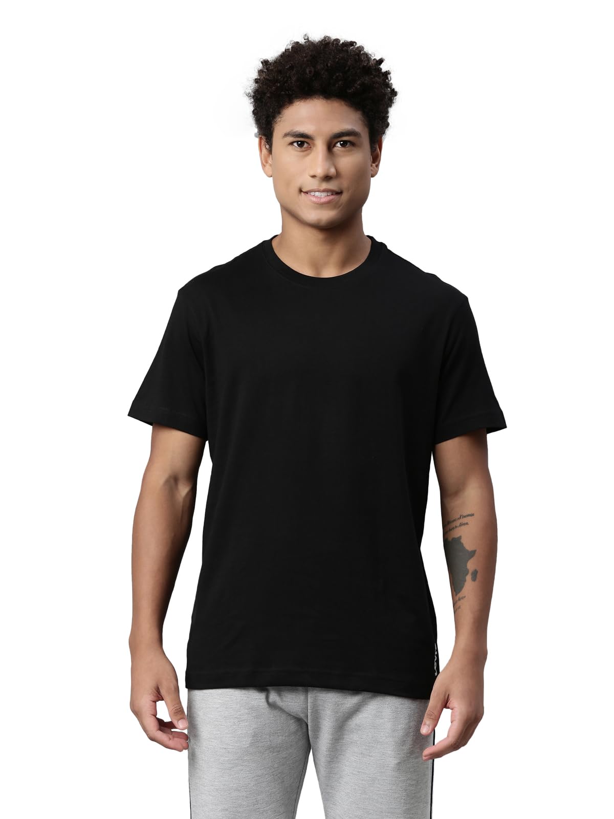 Levi's Men's Black Cotton T-Shirt