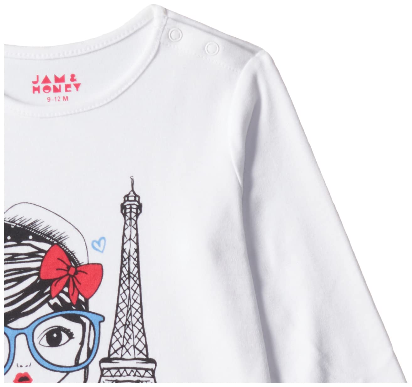 Amazon Baby Girl Cotton Printed T-Shirt - Image 4