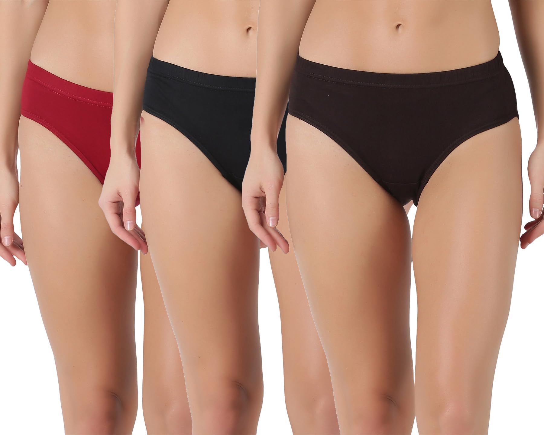 Dollar Lehar Women Solid Hipster Panty - Cotton