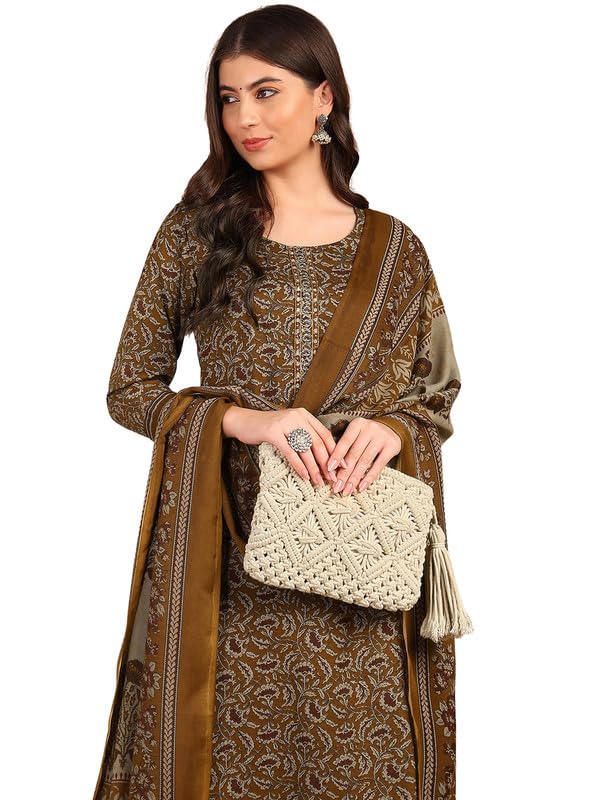 Vaamsi Women's Rayon Blend Kurta Pant With Dupatta