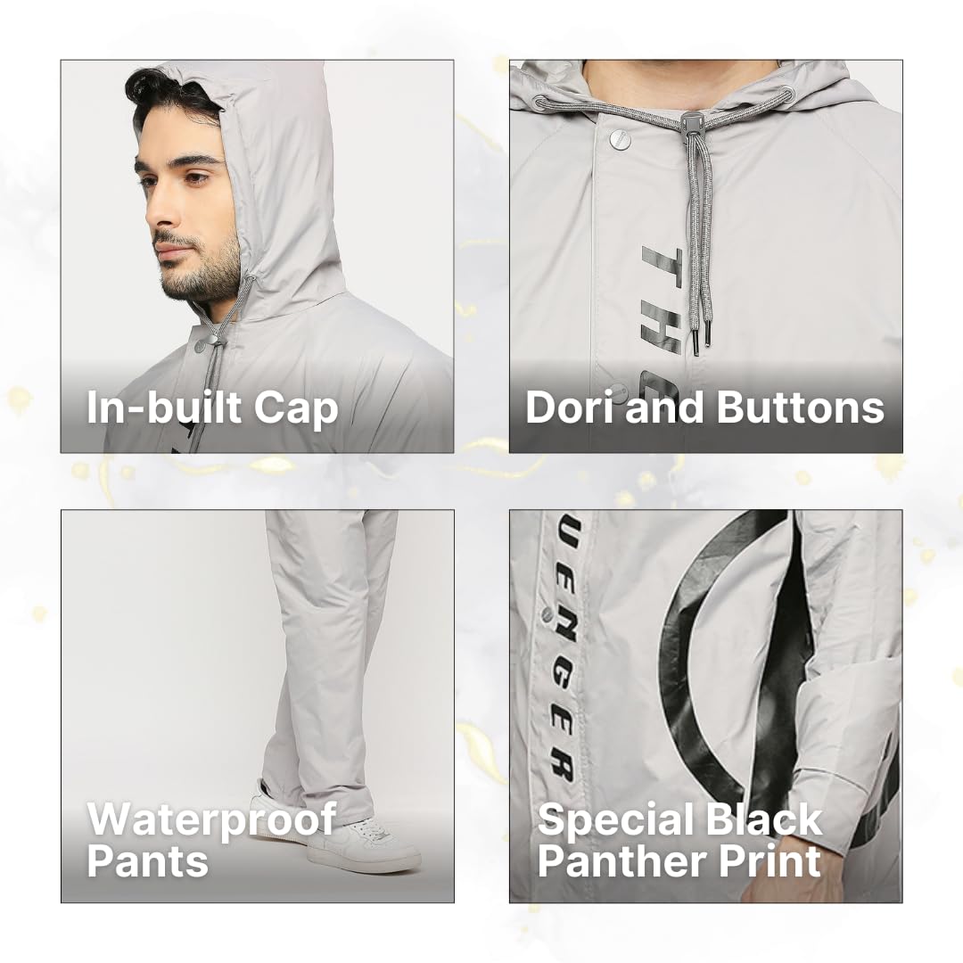 Citizen Avengers Reversible Raincoat for Men - Image 5