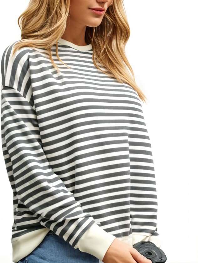 MACK Women Striped T-Shirt - Image 2
