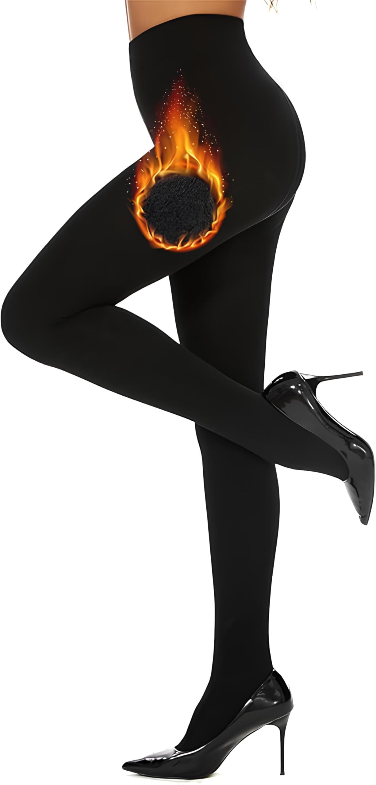 BLINKIN Women Fleece Leggings Thermal Tights