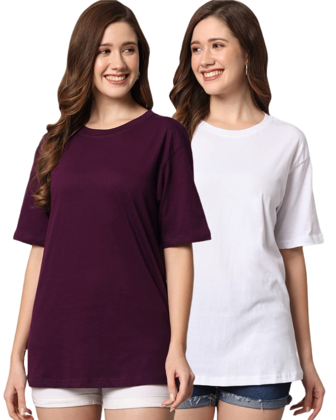 FUNDAY FASHION Cotton T-Shirt for Women