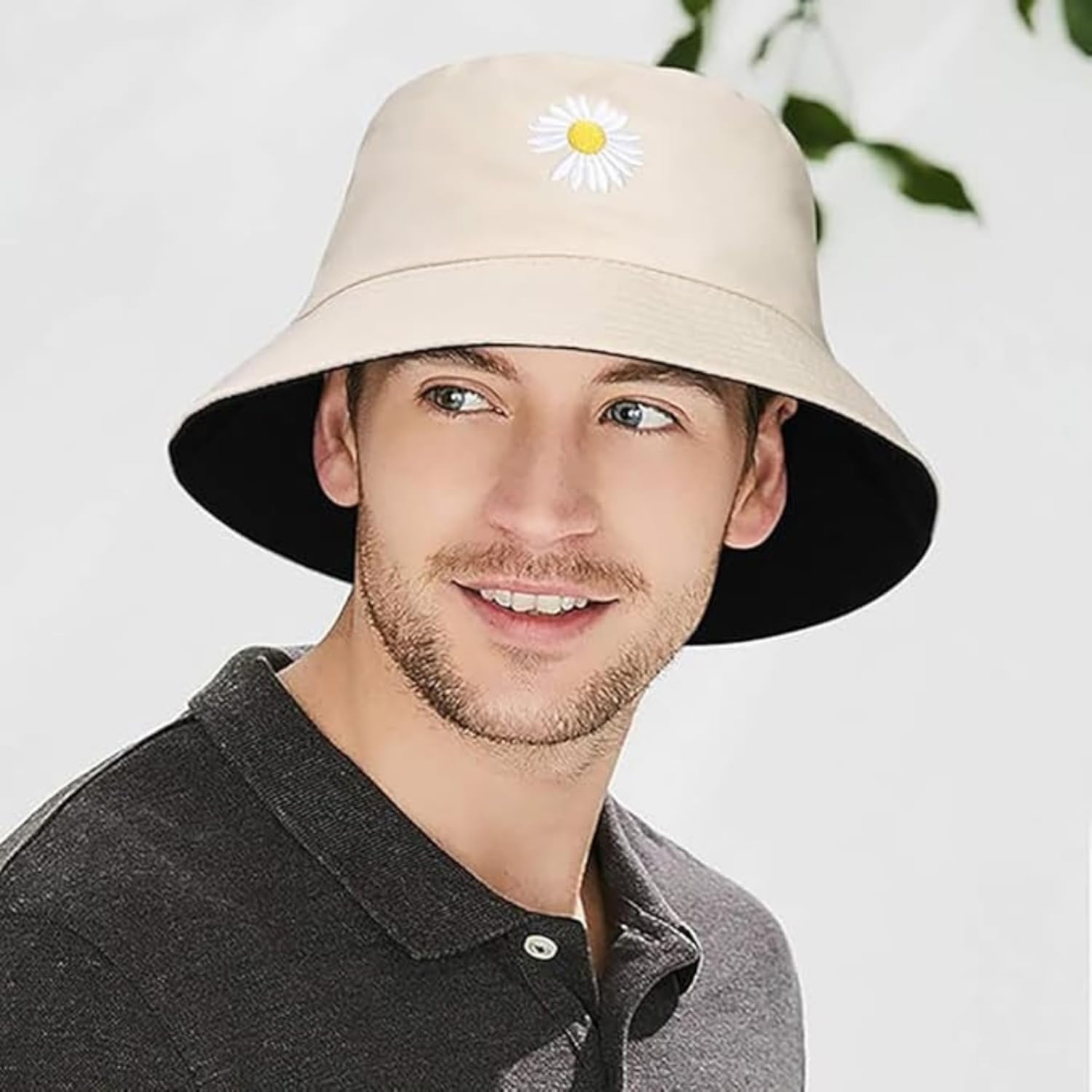 Panchhi Women Bucket Cap - Two Tone Cotton - Image 5