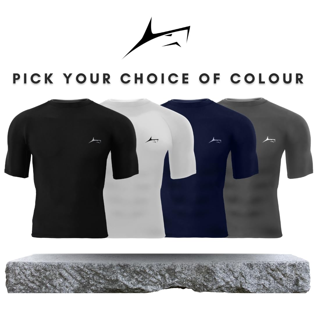 PROSHARX Men's Compression T-Shirt - Blue - Image 5