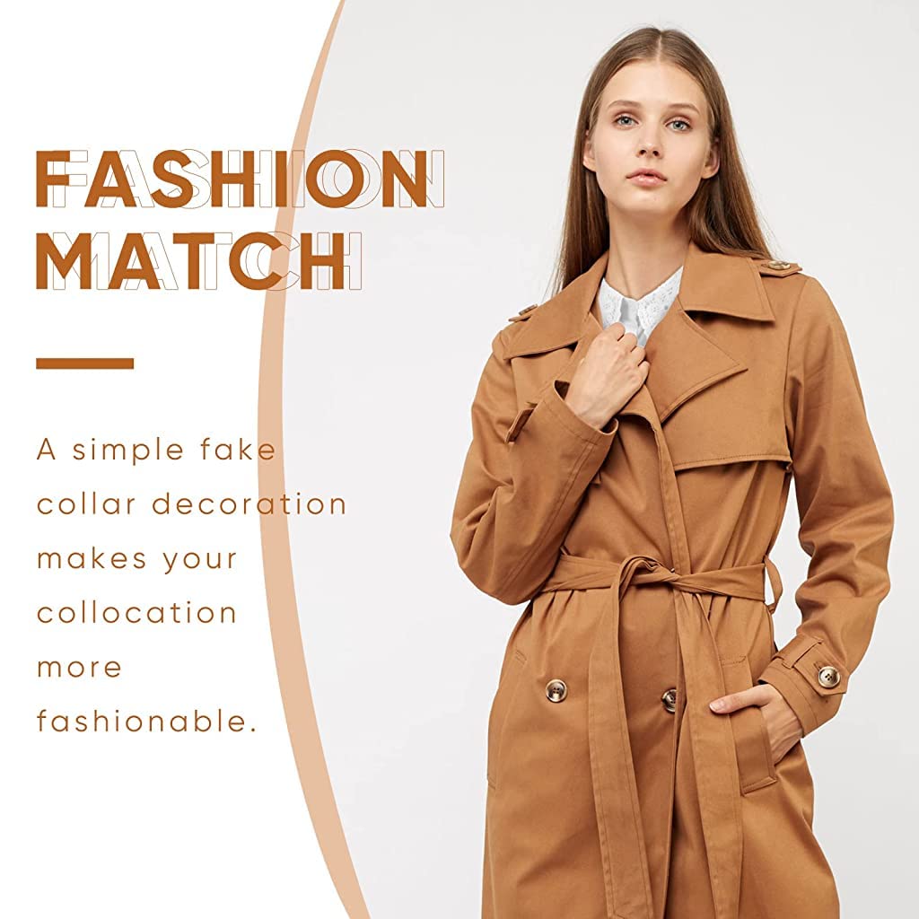 Zibuyu Women's Cotton Floral Lace Shirt - White - Image 4