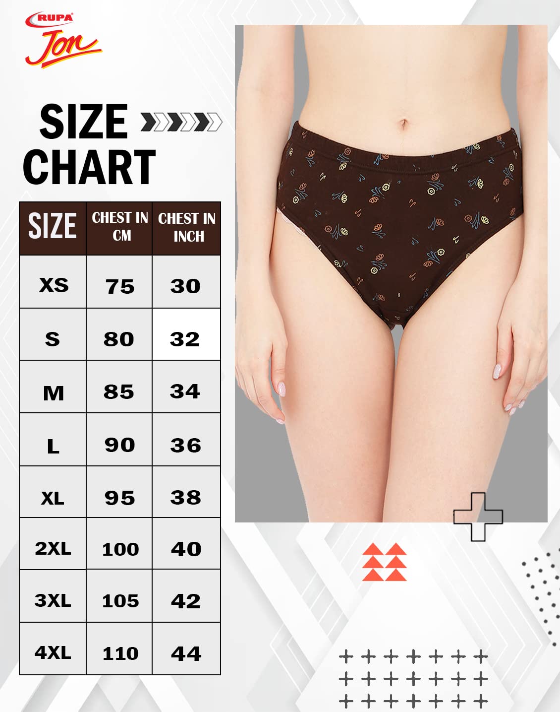 Rupa Women's Cotton Briefs - Solid - Image 4