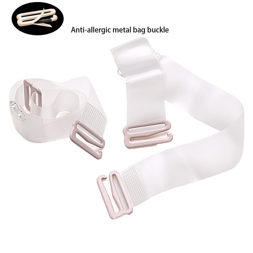 SERMICLE Silicone Bra Straps - Invisible Adjustable - Image 2