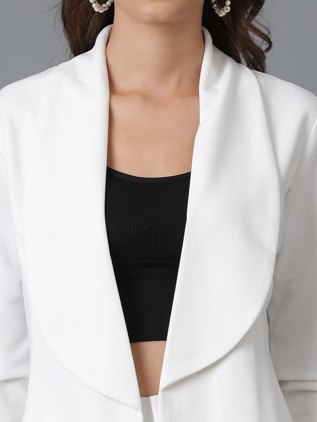 KOTTY Snow White Blazer & Trouser Set for Women - Image 5