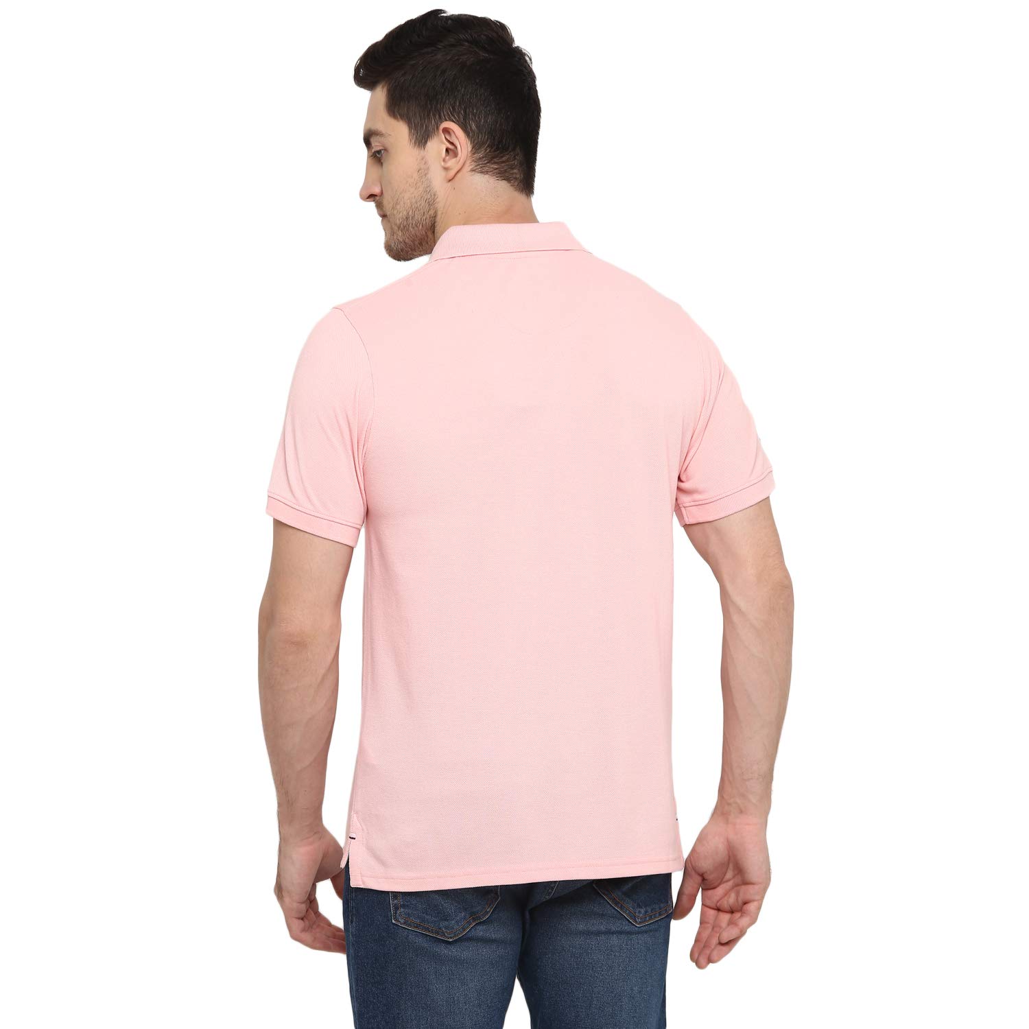 American Crew Men's Polo T-Shirt - Pink - Image 4