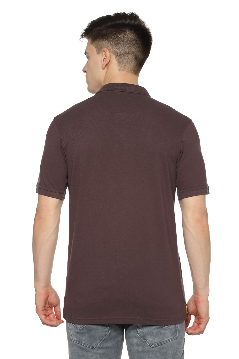 Allen Solly Men Blue Polo T-Shirt - Image 3